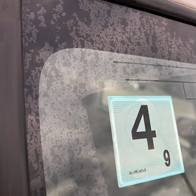 スペーシア　油膜＆ウロコ除去