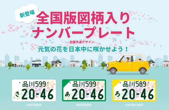 図柄ナンバープレートについて