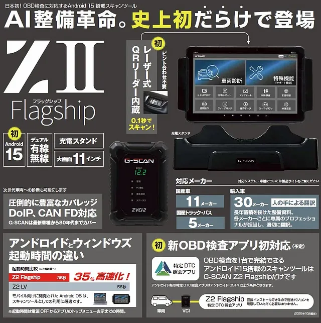 最新AI診断機「G-SCAN Z2」導入！