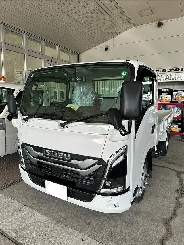鹿児島　霧島市　新車　いすゞ　エルフ　納車　西自動車