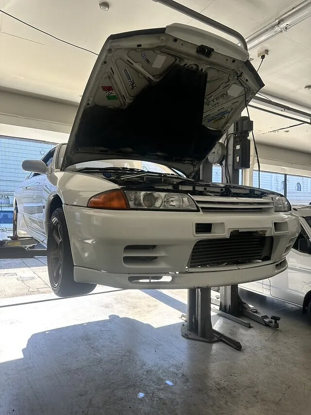 車検　ニッサン　スカイラインGT-R32　越谷