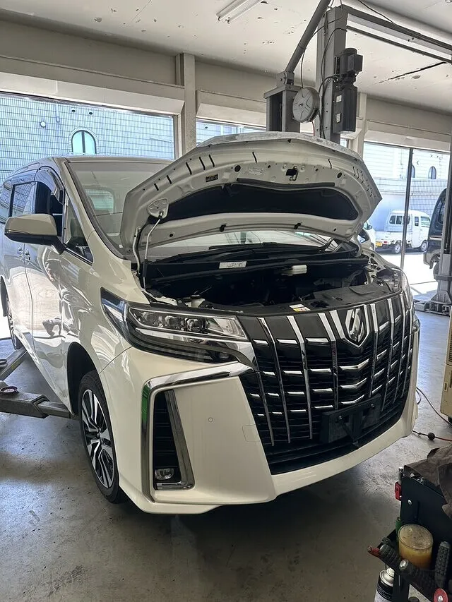 車検　アルファード　越谷