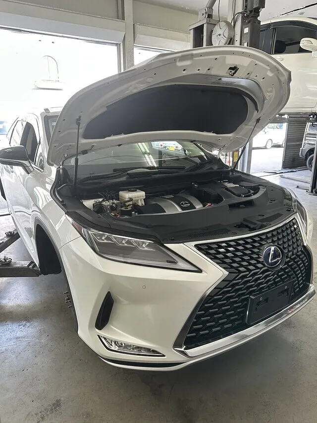 車検　レクサス　RX450　越谷
