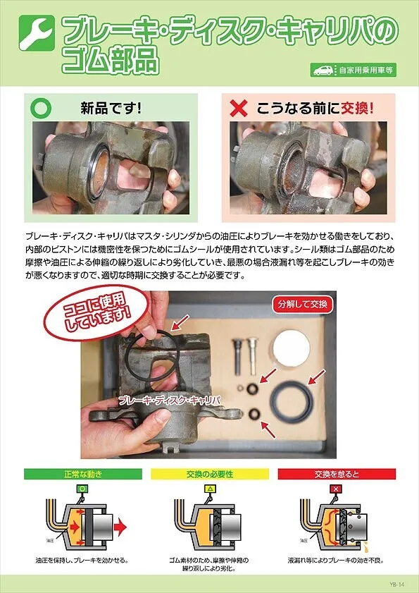 ブレーキ関連修理