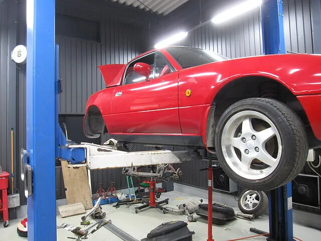 ロードスター　NA6CE　フューエルポンプ交換　燃料タンク交換　