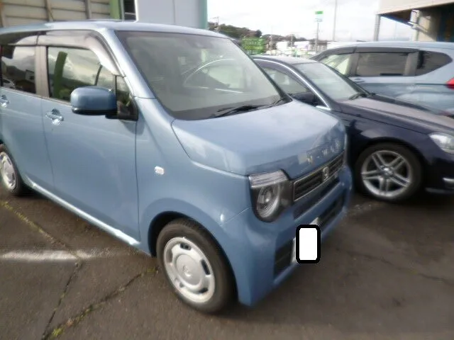 富士市　鈑金塗装　N-WGN　フード交換塗装修理