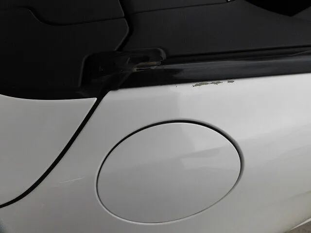 富士市　鈑金塗装　ベンツＳＬ350　見後リヤフェンダーキズ塗装修理