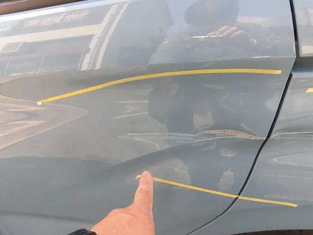 富士市　鈑金塗装　フリード　左スライドドア交換　ヒダリリヤフェンダー鈑金塗装　リヤバンパ交換修理