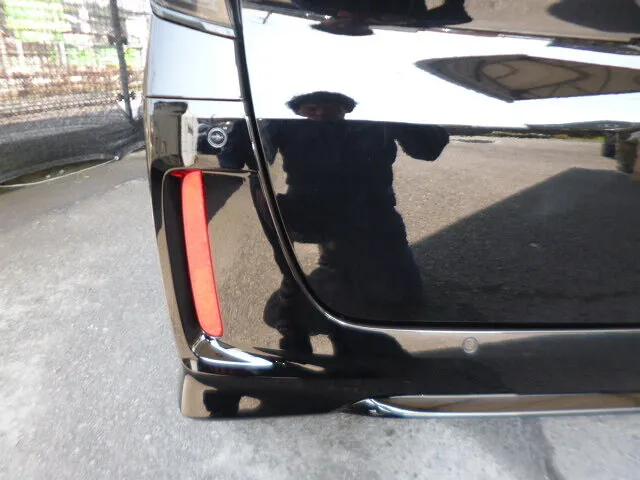 富士市　鈑金塗装　ホンダ　N　BOX　バックドアキズ修理塗装