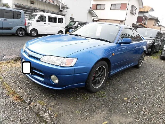 富士市　鈑金塗装　トヨタ　カローラレビン　助手席キズ塗装修理