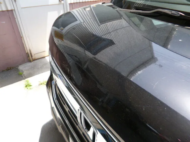 富士市　鈑金塗装　NBOX　Fバンパ、フード右Fフェンダー交換、フロントサイドフレーム修理塗装