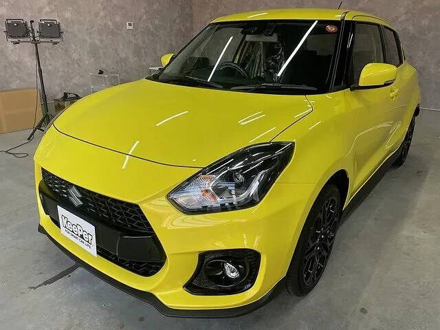 コーティングの作業実績　スズキ　スイフト　I様(茨城県土浦市)