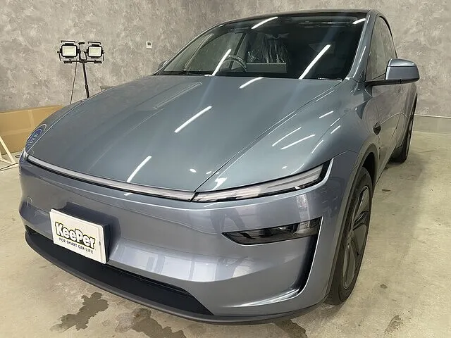 コーティングの作業実績　テスラ　モデルY　M様(茨城県土浦市)