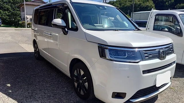 白河市　ステップワゴン　車検事例