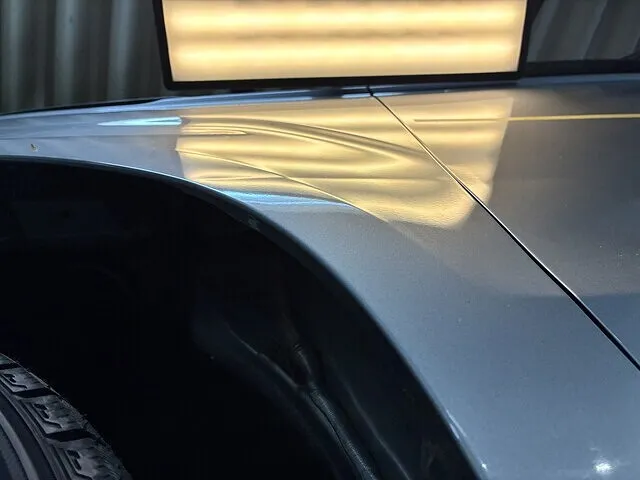 石川県　小松市　ヘコミ修理　ホンダ　N-BOX　左Frフェンダー