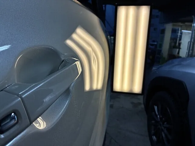 石川県　小松市　ヘコミ修理　トヨタ　シエンタ