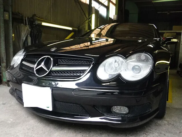 メルセデスベンツＳＬ３５０ R230 トルコン太郎ＡＴＦ圧送交換