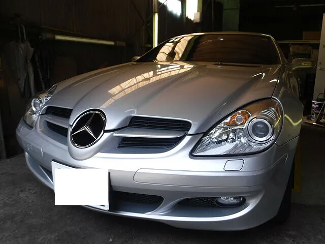 メルセデスベンツR171 SLK200トルコン太郎ATF圧送交換