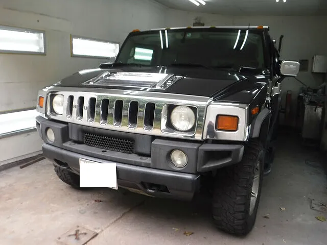 GM　ハマー　 Ｈ２　２００3モデル　トルコン太郎ATF圧送交換