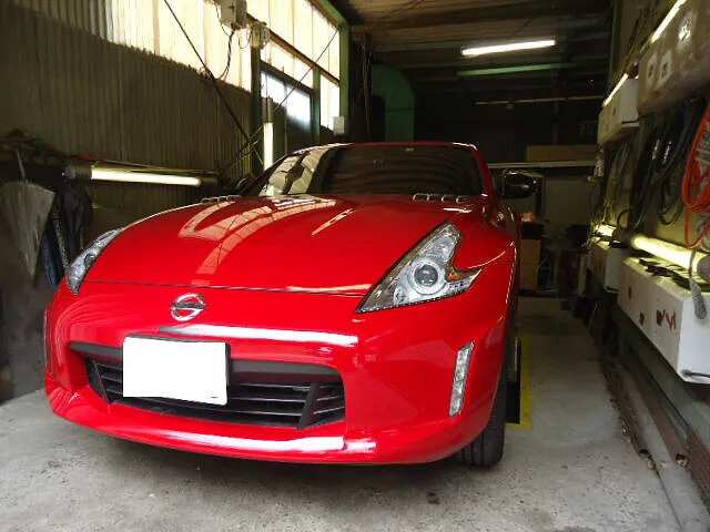 Z34 ニッサン　フェアレディＺ　トルコン太郎ATF圧送交換