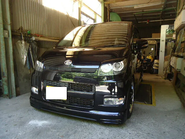 Ｌ１７５Ｓ　ダイハツ　ムーブカスタム　トルコン太郎ATF圧送交換