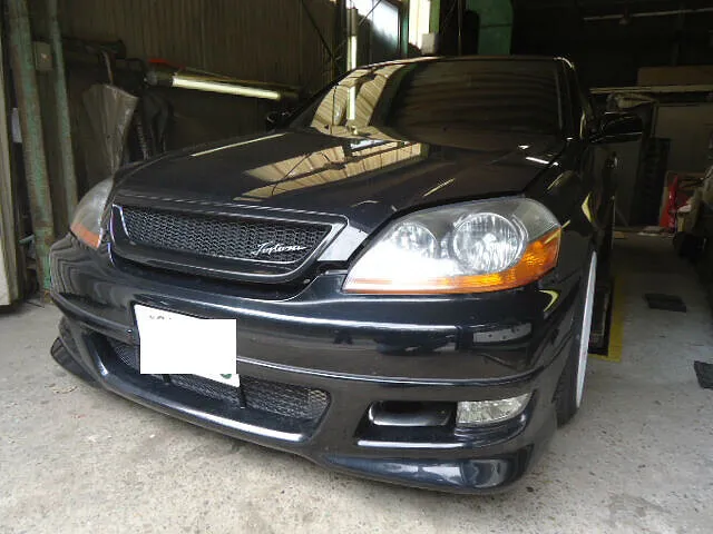 ＪＺＸ１１０　マークⅡ　フォーチュナヤマハ　　マフラー修正