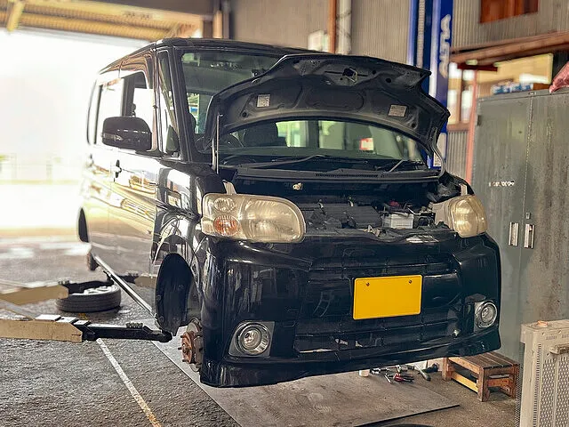 車検事例　タント　山鹿市のお客様　