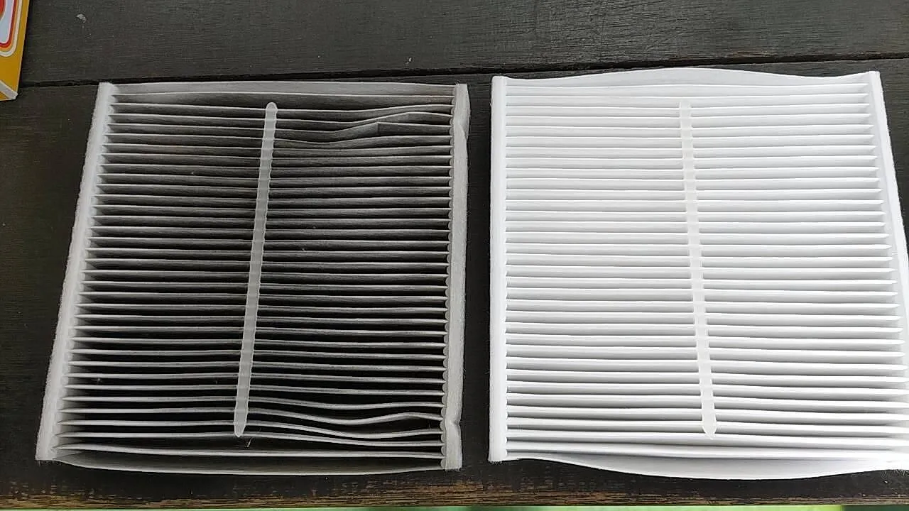 糟屋郡篠栗町乙犬　ハスラー　エアコンフィルター