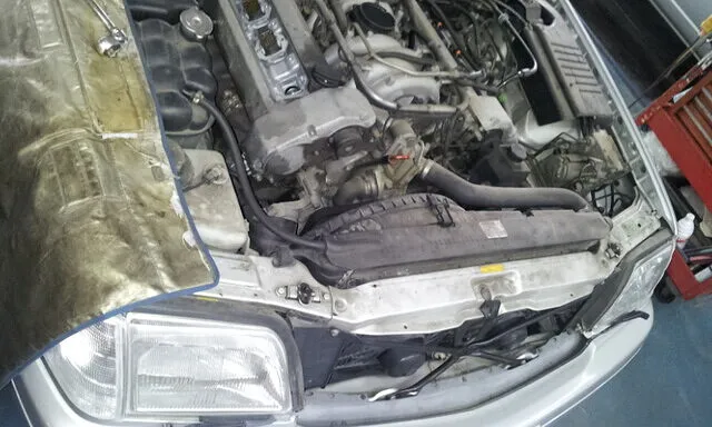 つくば市　輸入車修理　メルセデスベンツ 500SL V8　エンジン不調修理