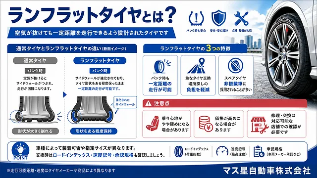 格安輸入タイヤを大阪でお探しならカーベル大阪高槻店のマス星