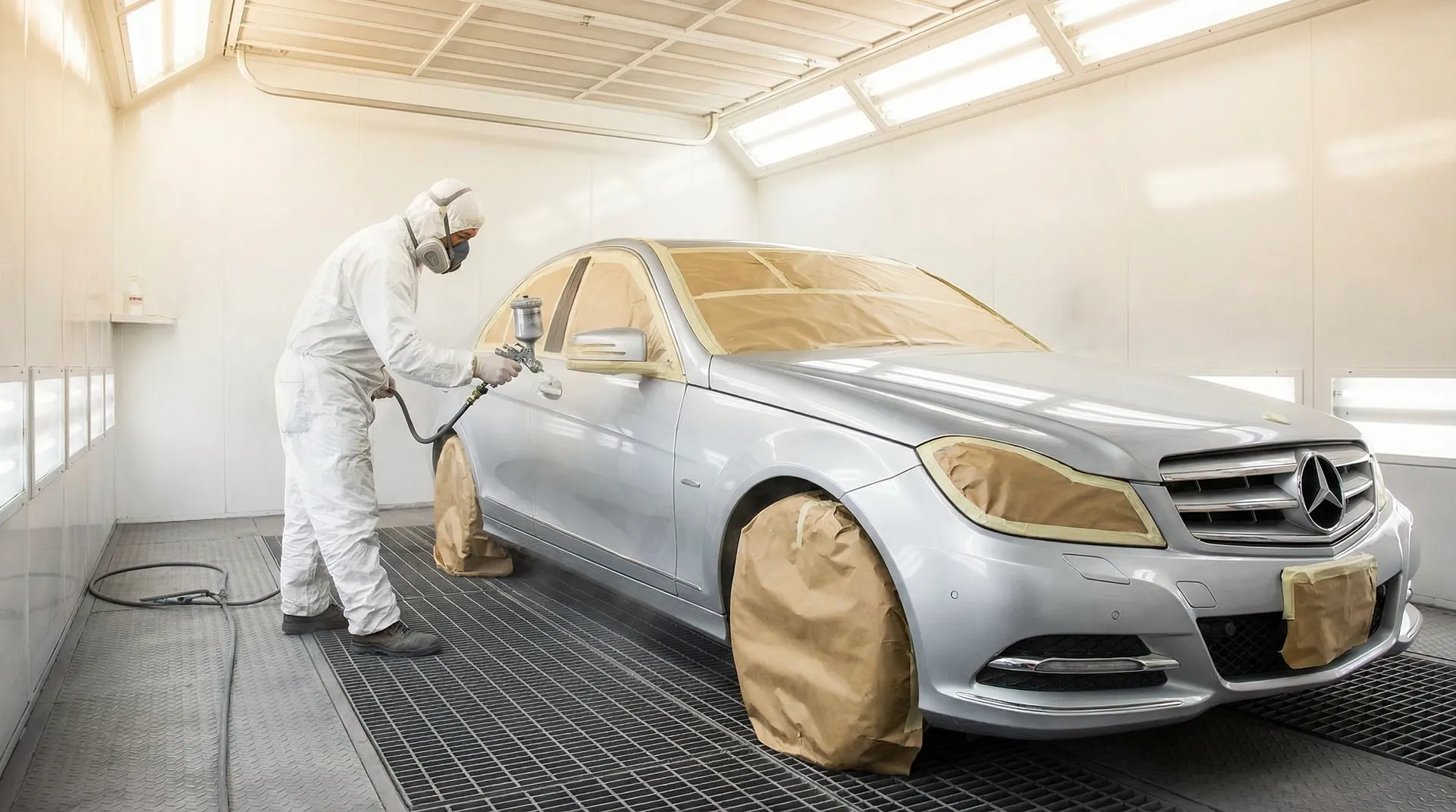 板金塗装（キズ・へこみ修理）の満足度90％以上！｜マス星自動車