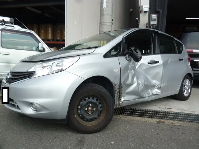 大阪で保険事故修理